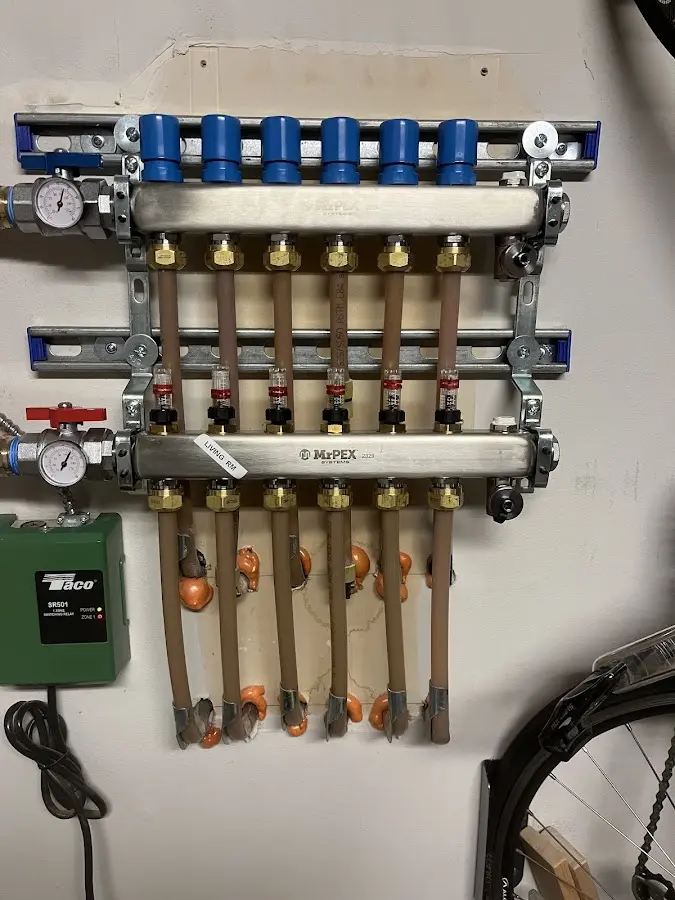 Plumber performing Leak Detection at a residential property in San Marcos