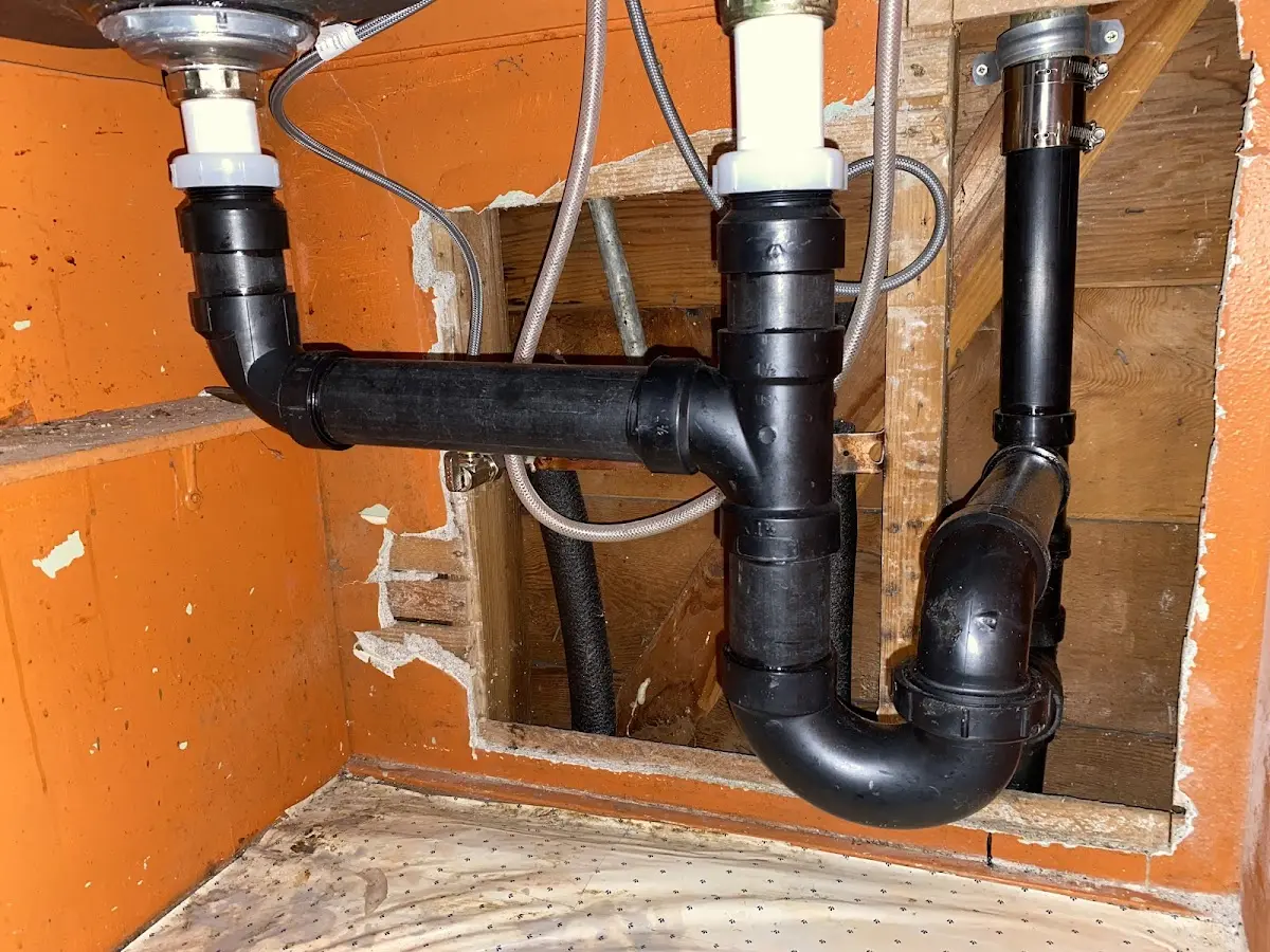 Professional Repiping Services equipment and tools on the job in San Marcos